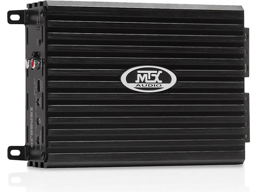 MTX TD500.1D Mono subwoofer amplifier — 500 watts RMS x 1 at 2