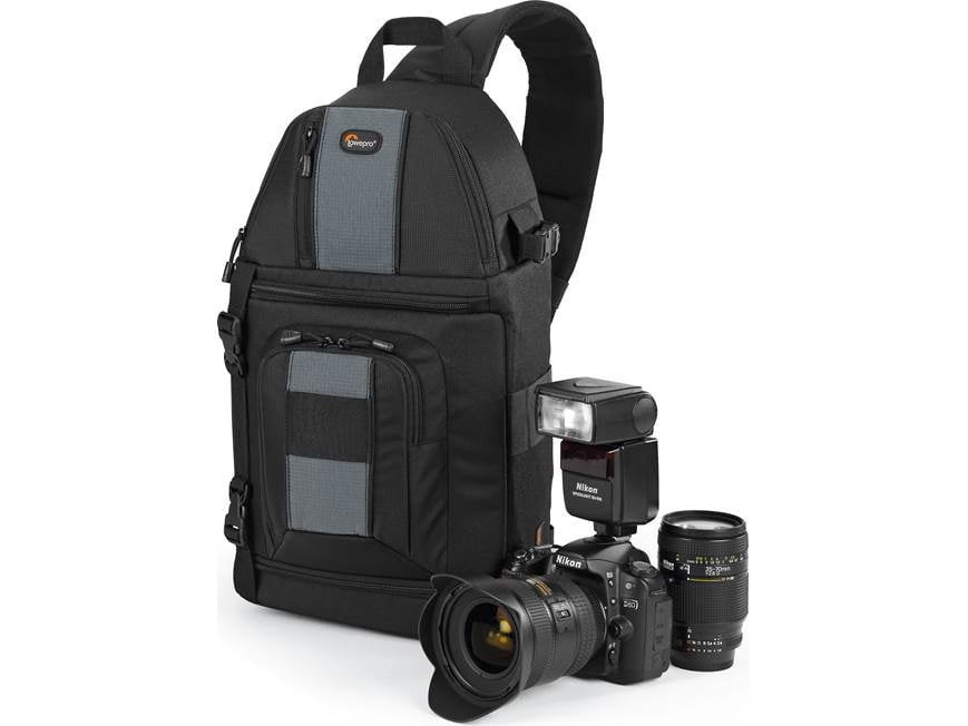 Lowepro Slingshot 202 AW Quick-draw camera bag for DSLRs with lens