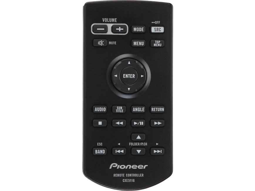 Pioneer AVH-X1600DVD DVD receiver at Crutchfield