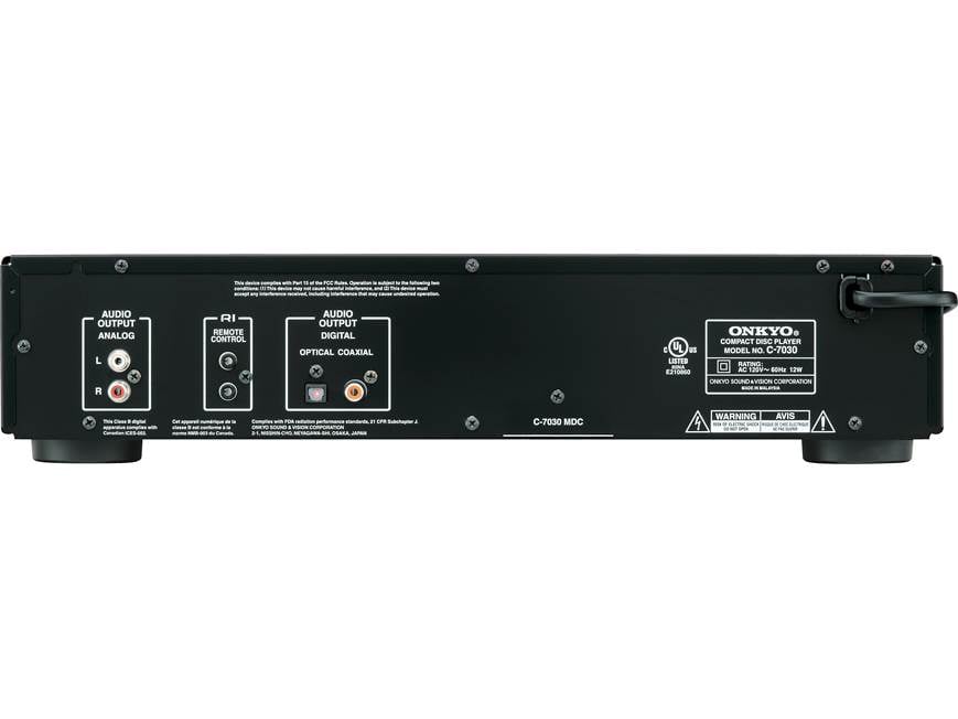 Onkyo C-7030 Single-disc CD player at Crutchfield