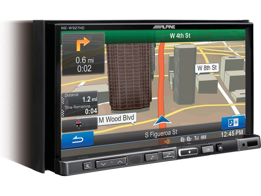 Alpine INE-W927HD Navigation receiver at Crutchfield