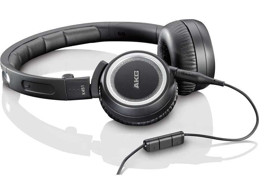 AKG K 451 Portable on-ear headphones with in-line microphone and