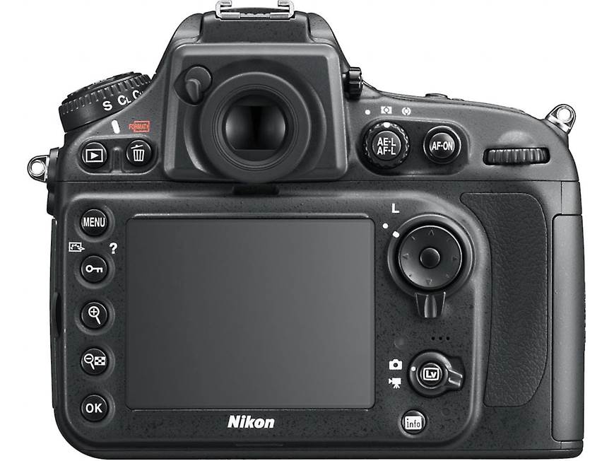 Nikon D800 (no lens included) 36-megapixel full-frame sensor