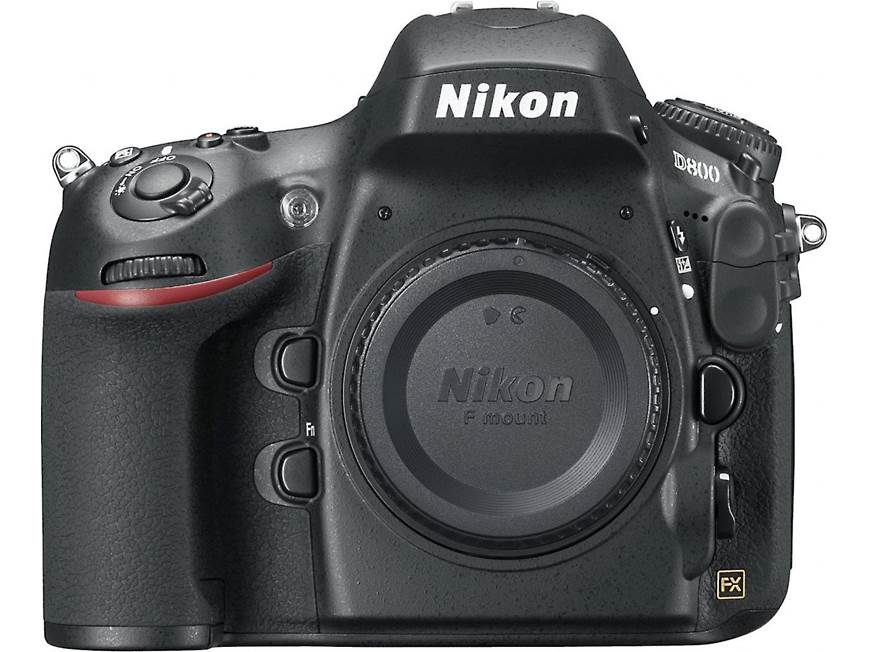 Nikon D800 (no lens included) 36-megapixel full-frame sensor