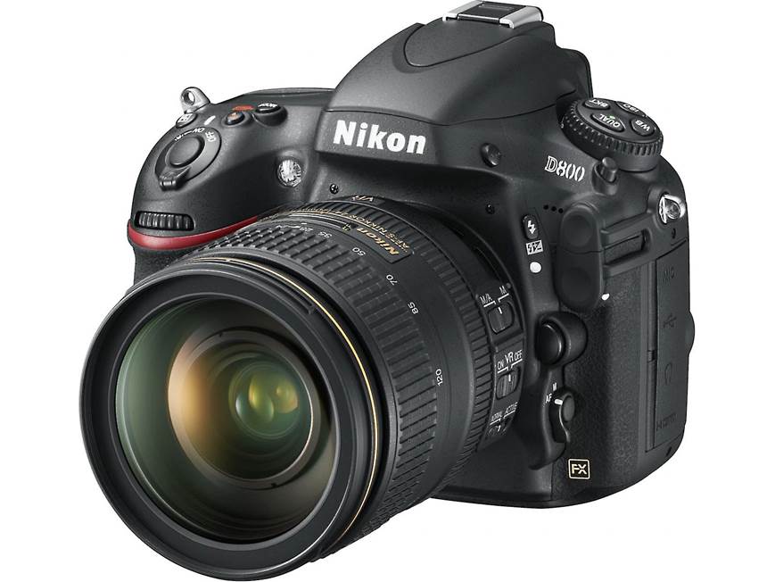 Nikon D800 (no lens included) 36-megapixel full-frame sensor