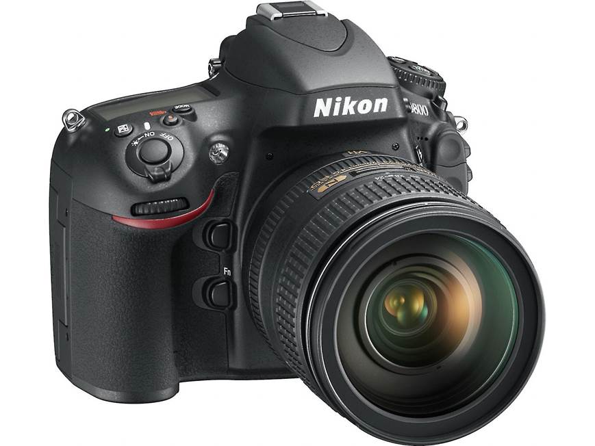 Nikon D800 (no lens included) 36-megapixel full-frame sensor
