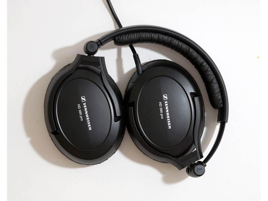 Sennheiser HD 380 Pro Stereo headphones at Crutchfield