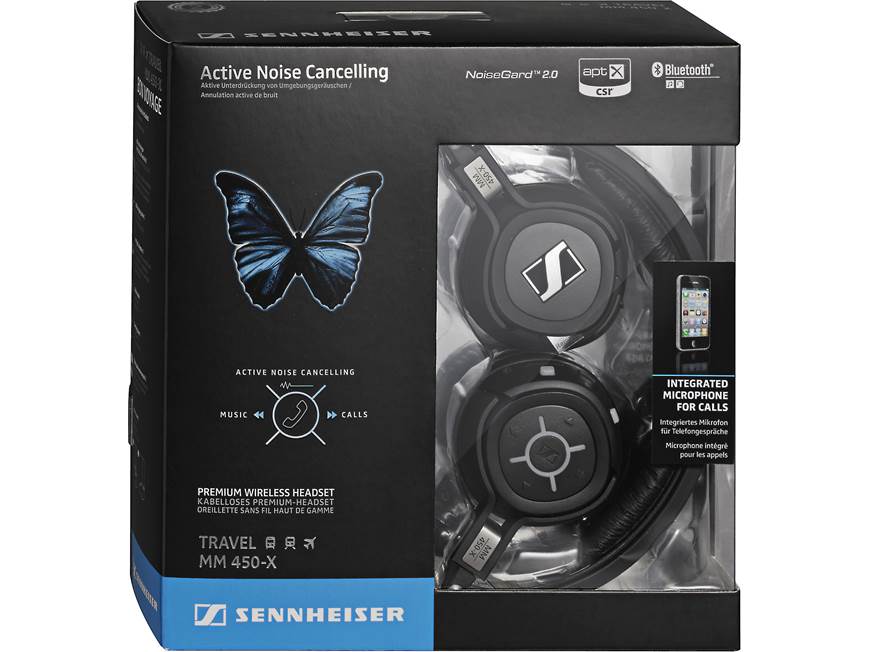Sennheiser MM 450-X Noise-canceling Bluetooth® wireless headset