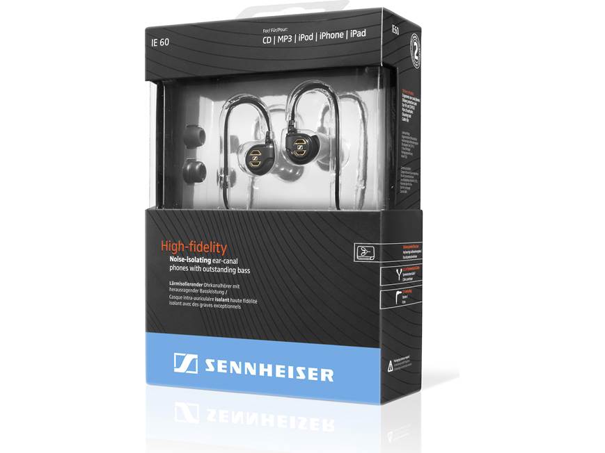 ヘッドフォン/イヤフォン SENNHEISER IE60 Sennheiser IE 60 Sound-isolating earbud headphones at Crutchfield