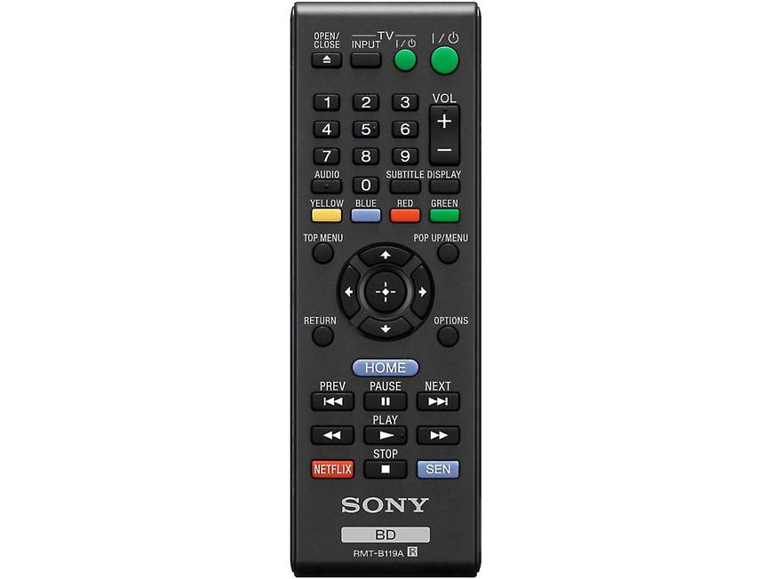Sony BDP-S390 Blu-ray player with Wi-Fi® at Crutchfield