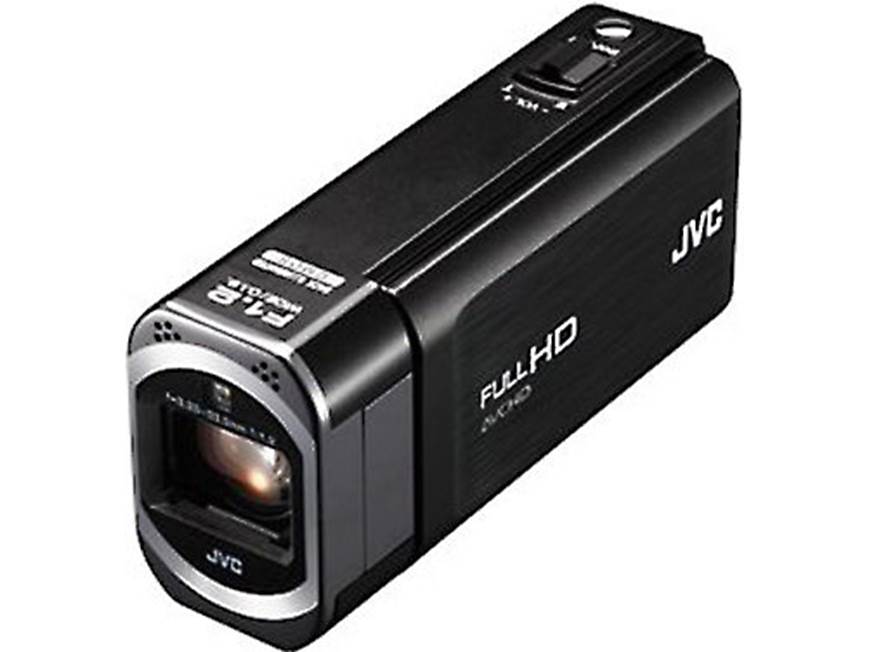JVC Everio GZ-V500 Slim-design HD camcorder at Crutchfield