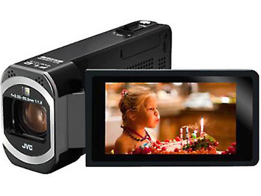JVC Everio GZ-VX700 Slim-design HD camcorder with WiFi® at Crutchfield