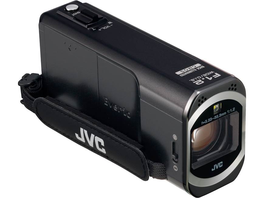 JVC Everio GZ-VX700 Slim-design HD camcorder with WiFi® at Crutchfield