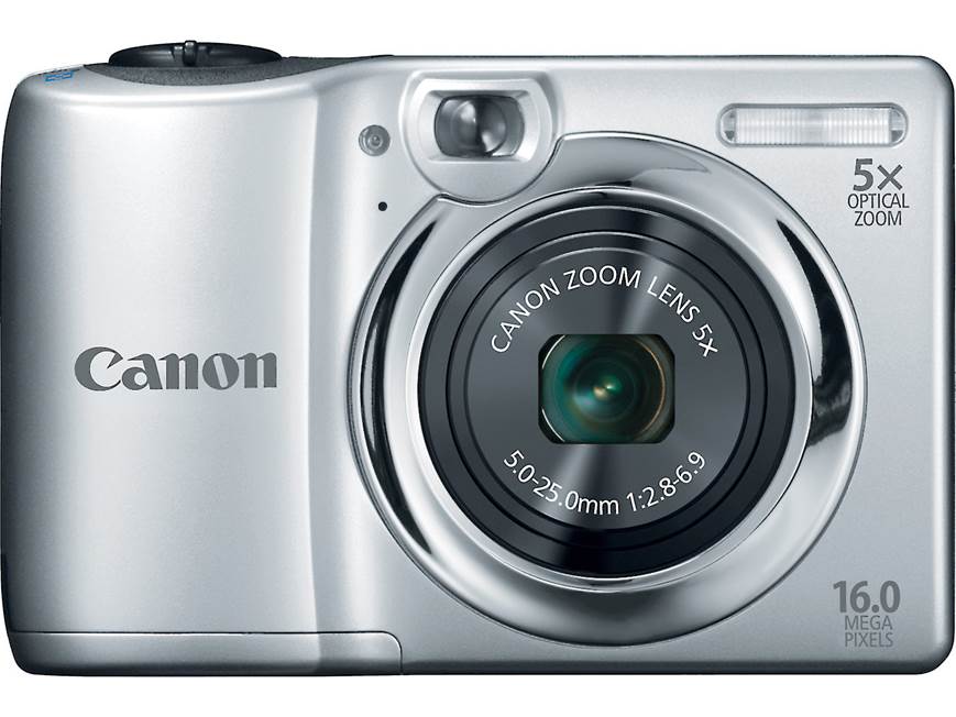 Canon PowerShot A1300 (Black) 16-megapixel digital camera with 5X