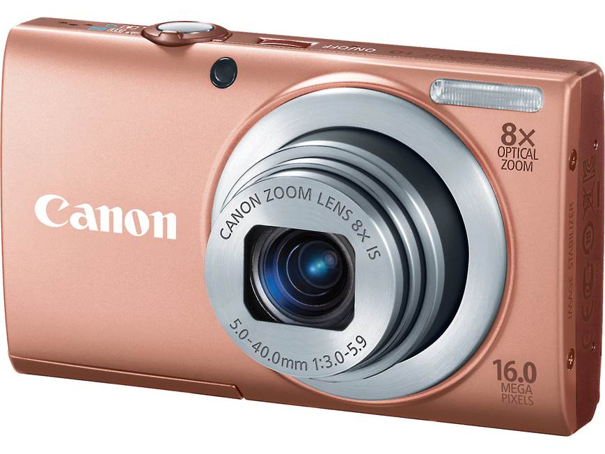 Canon Powershot A4000 IS PC1730 1600万画素 Canon PowerShot A4000 IS (Pink) 16-megapixel digital camera with