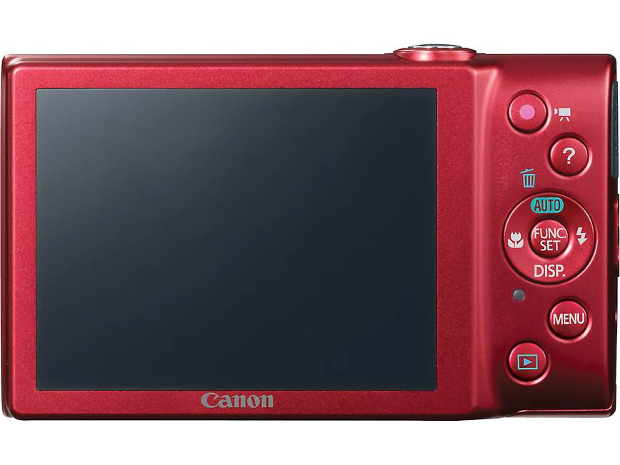 Canon PowerShot A4000 IS (Red) 16-megapixel digital camera with 8X