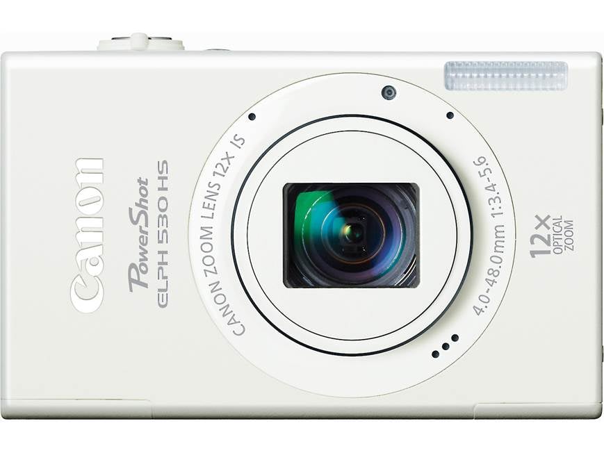 Canon PowerShot Elph 530 HS (White) 10-megapixel digital camera