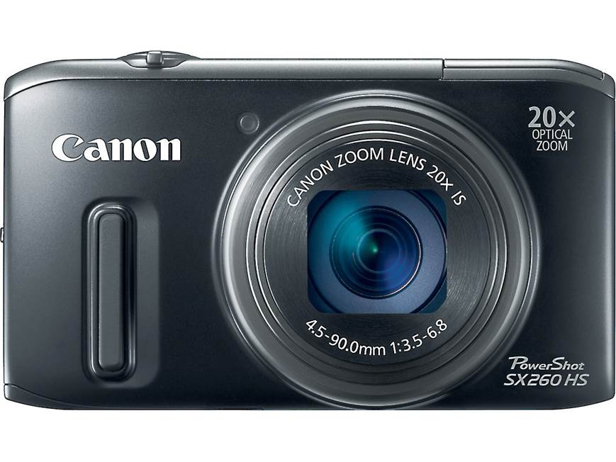 Canon PowerShot SX260 HS (Black) 12.1-megapixel digital camera 20X