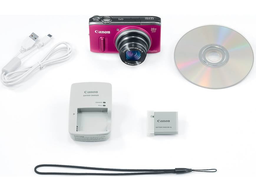 Canon PowerShot SX260 HS (Green) 12.1-megapixel digital camera 20X