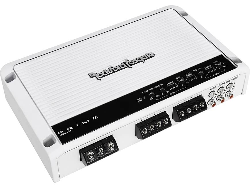 Rockford Fosgate M600-4D 4-channel marine amplifier — 100 watts x