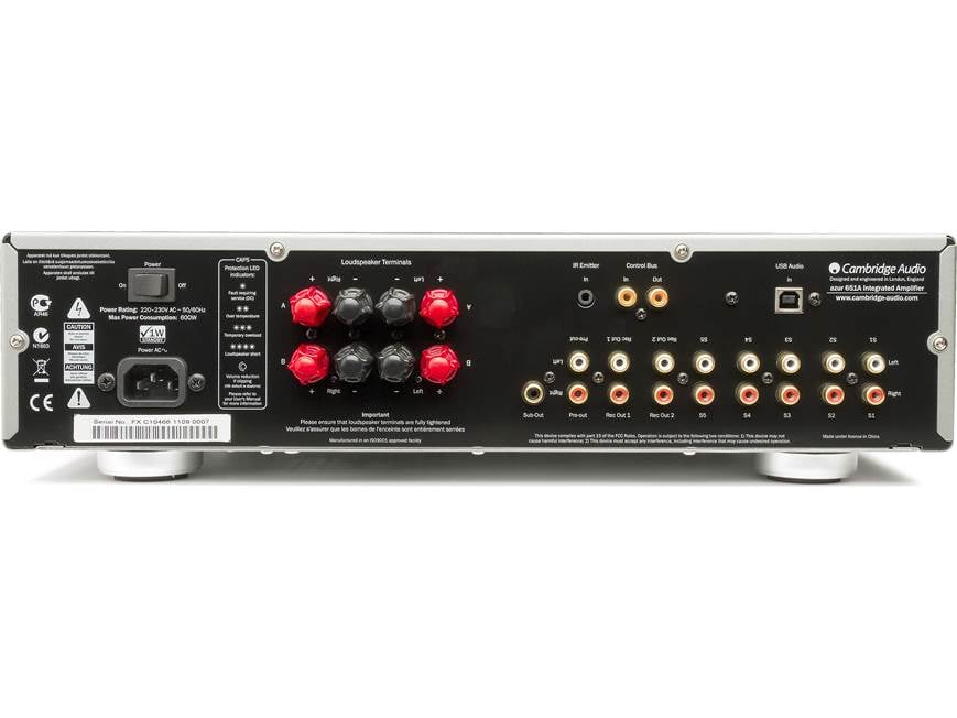 Cambridge Audio 651A (Silver) Stereo integrated amplifier with USB