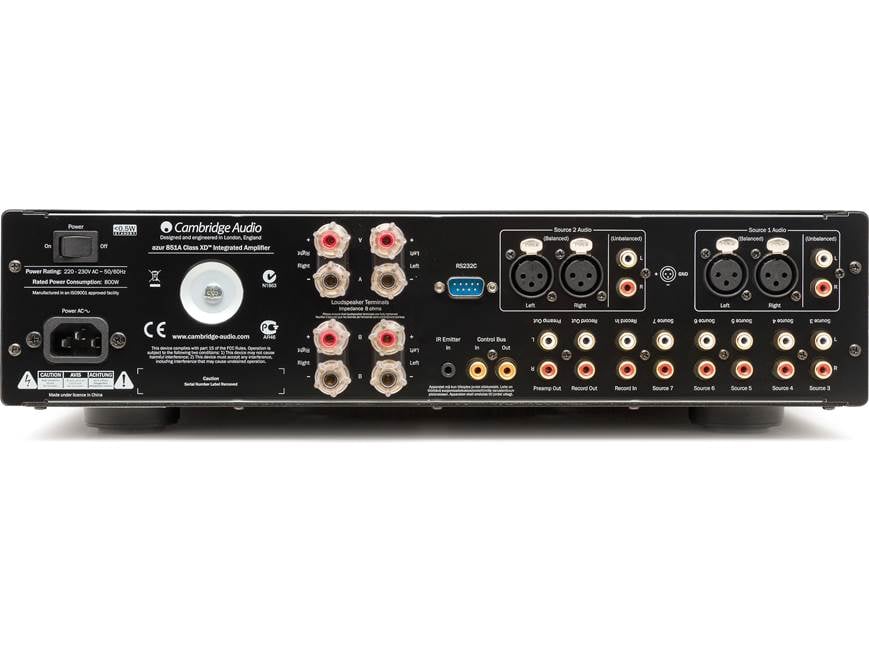 Cambridge Audio Azur 851A (Black) Stereo integrated amplifier
