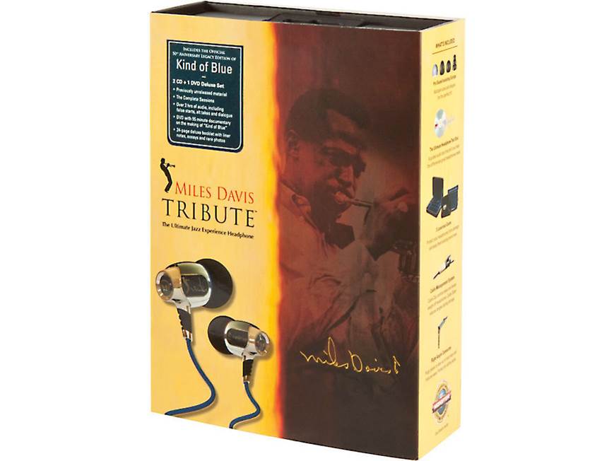 Monster Miles Davis Tribute™ Portable earbud headphones at Crutchfield