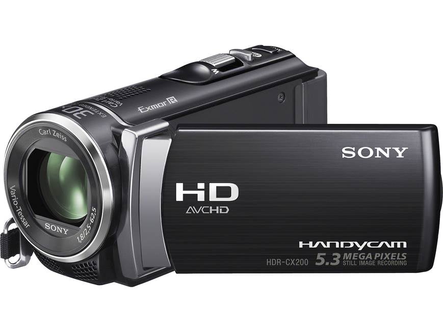 Sony Handycam® HDR-CX200 High-definition camcorder at Crutchfield