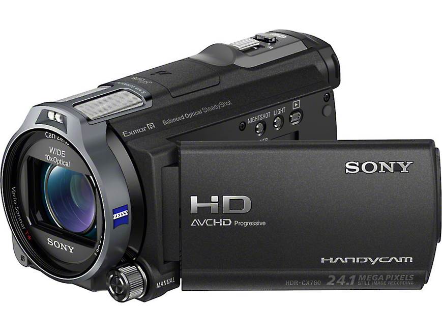 Sony Handycam® HDR-CX760V High-definition camcorder with 96GB