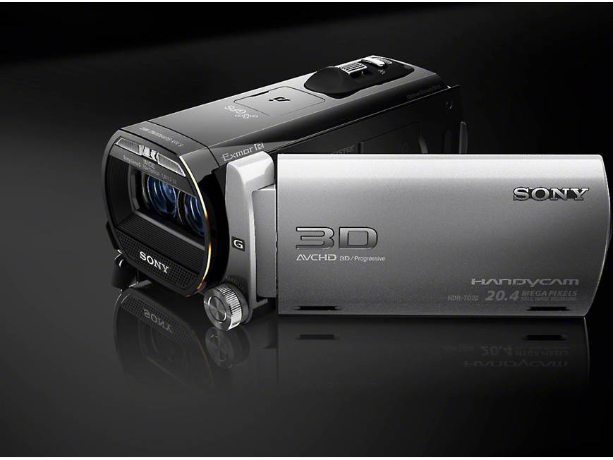 Sony Handycam® HDR-TD20V 3D full-HD camcorder with 64GB flash