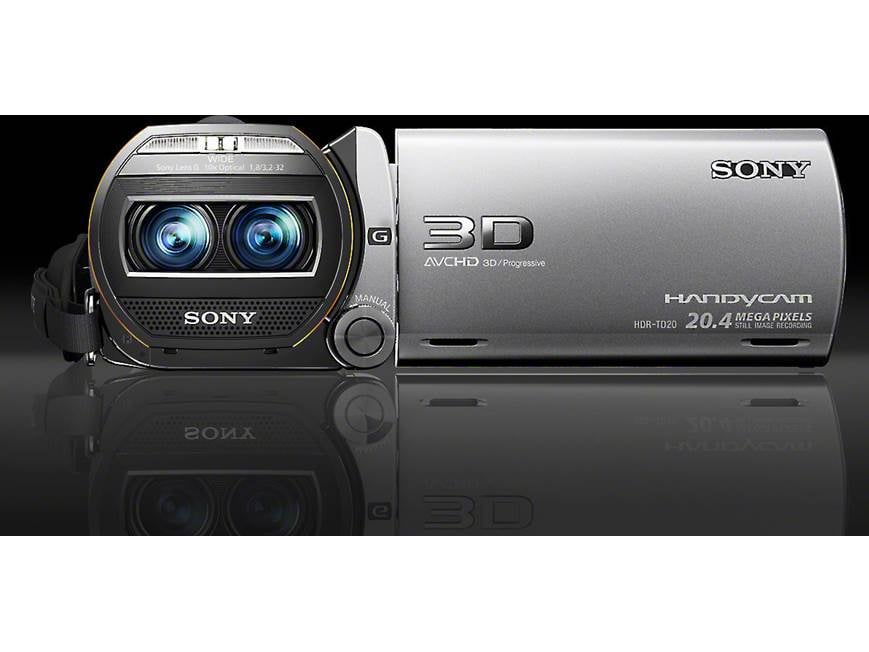 Sony Handycam® HDR-TD20V 3D full-HD camcorder with 64GB flash