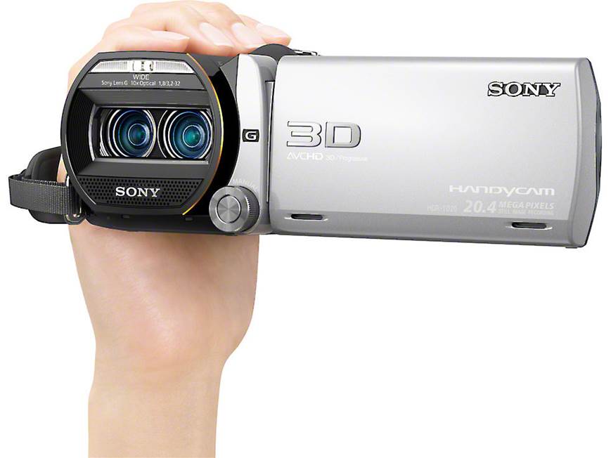 Sony Handycam® HDR-TD20V 3D full-HD camcorder with 64GB flash