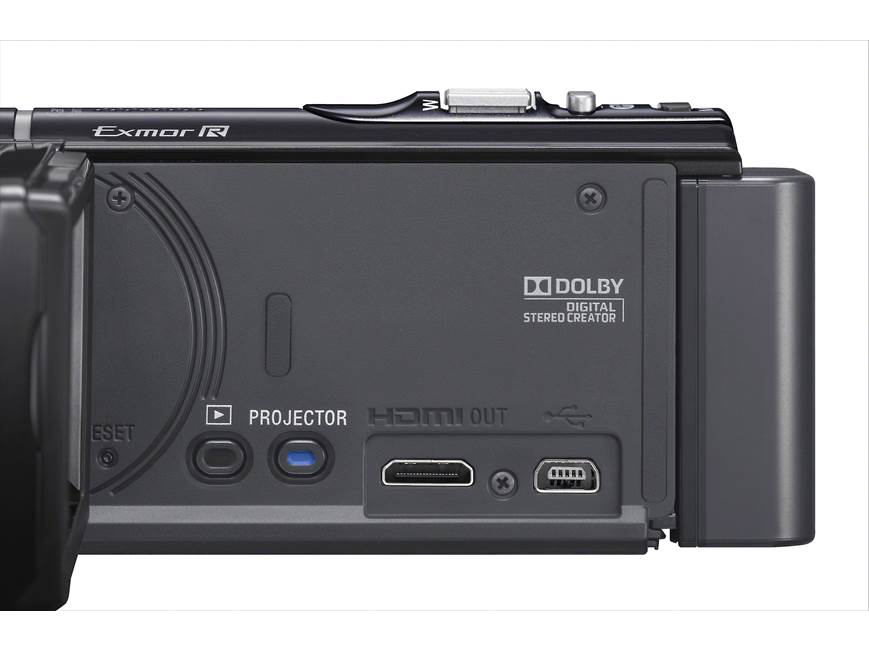 Sony Handycam® HDR-PJ200 High-definition projection camcorder at