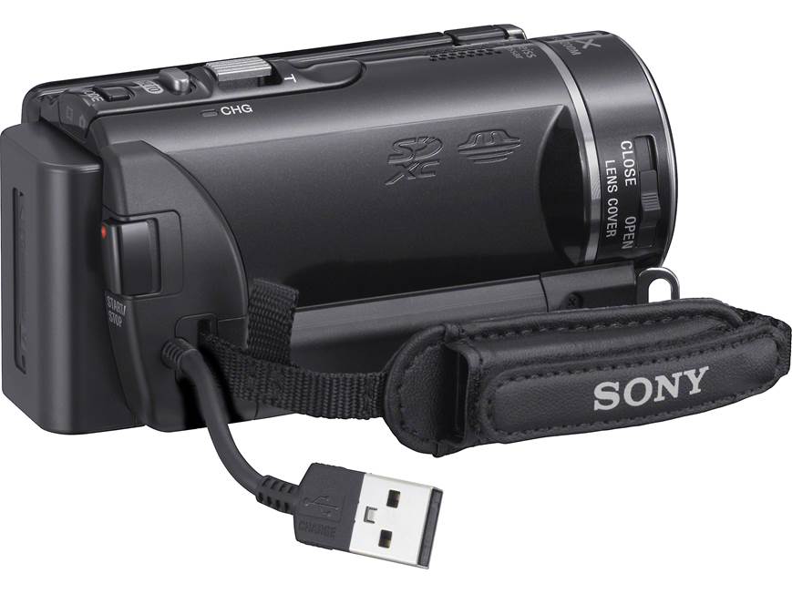 Sony Handycam HDR-PJ200E - Caméscope avec projecteur - 1080i - 1.5 MP - 25x zoom optique