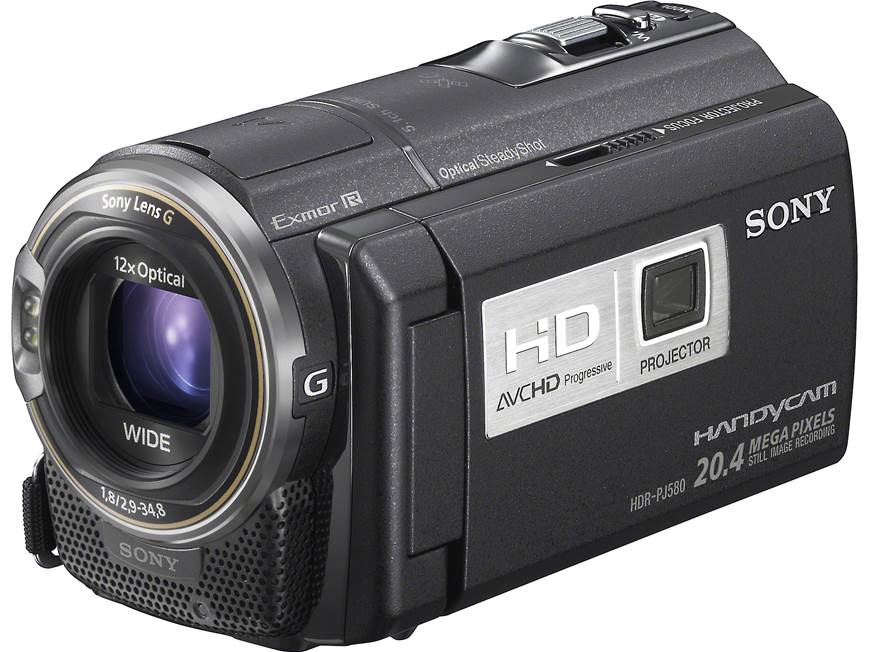 Sony HDR-PJ580V High-definition projection camcorder with 32GB