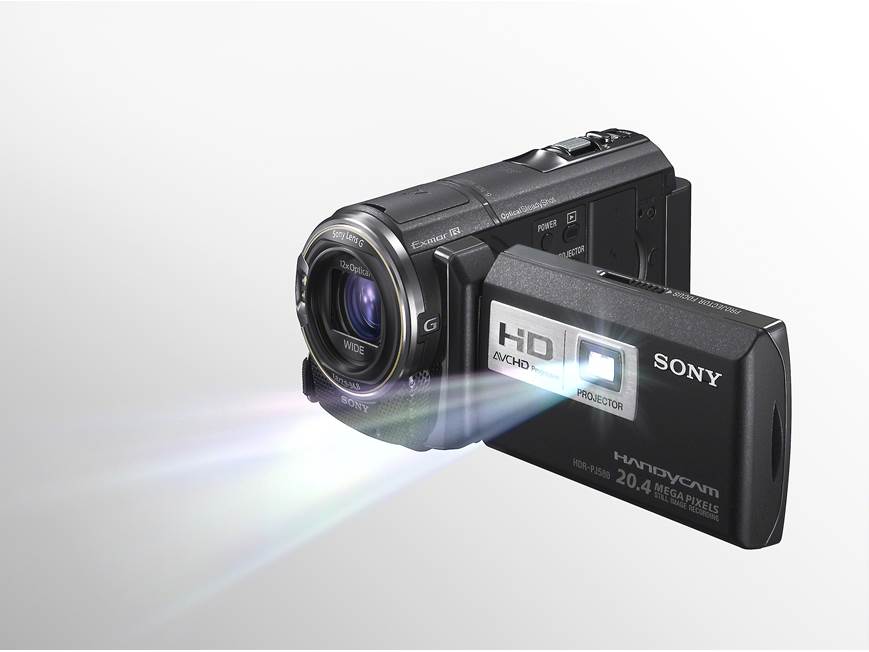 Sony HDR-PJ580V High-definition projection camcorder with 32GB