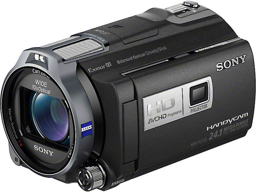 Sony HDR-PJ710V High-definition projection camcorder with 32GB