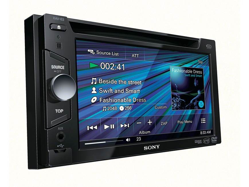 Sony XAV-63 DVD receiver (New Stock) at Crutchfield