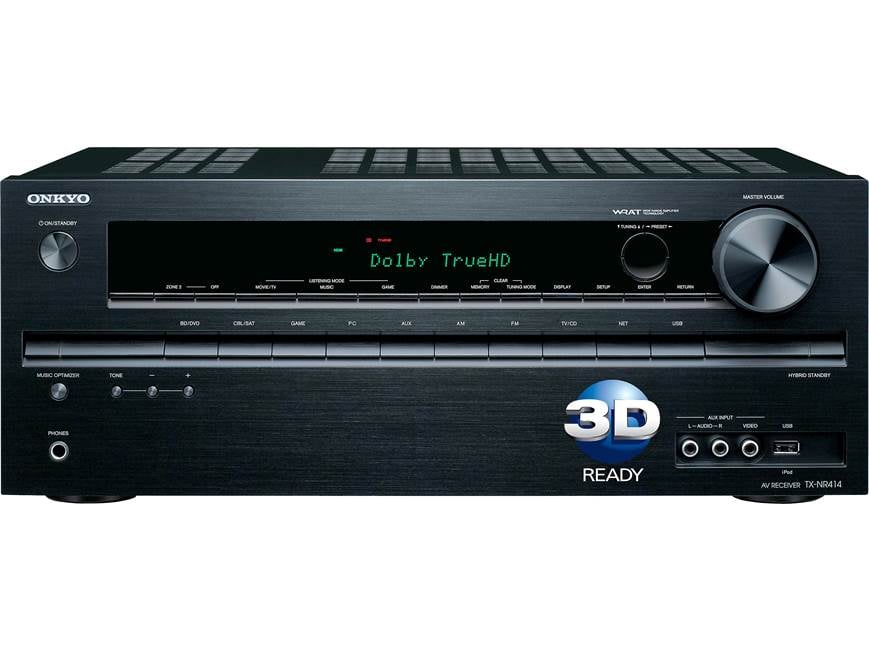 Onkyo TX-NR414 5.1-channel home theater receiver, Internet-ready