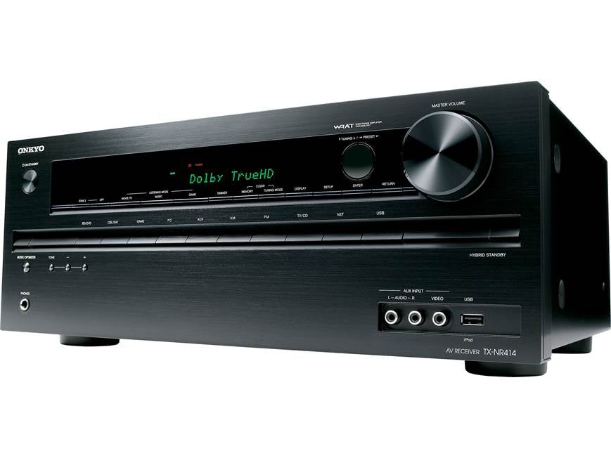 Onkyo TX-NR414 5.1-channel home theater receiver, Internet-ready