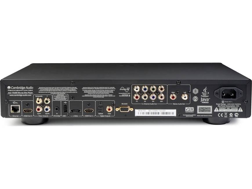 ケンブリッジオーディオ　Cambridge Audio azur751BD Cambridge Audio Azur 751BD Universal 3D Blu-ray player at Crutchfield