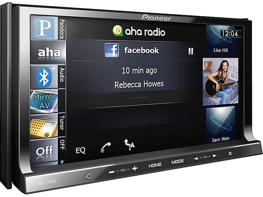 Pioneer AVIC-Z140BH Navigation receiver at Crutchfield