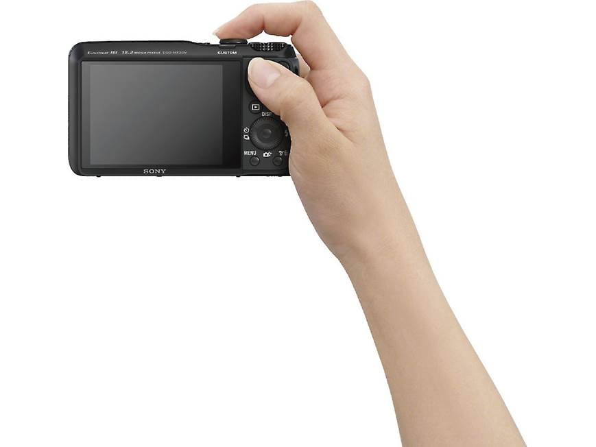 Sony Cyber-Shot® DSC-HX20V 18-megapixel digital camera with 20X