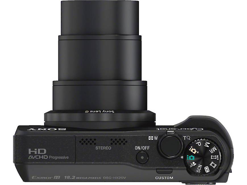 Sony Cyber-Shot® DSC-HX20V 18-megapixel digital camera with 20X