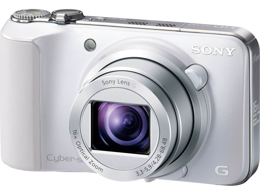 Sony Cyber-shot® DSC-HX10V (White) 18.2-megapixel digital camera