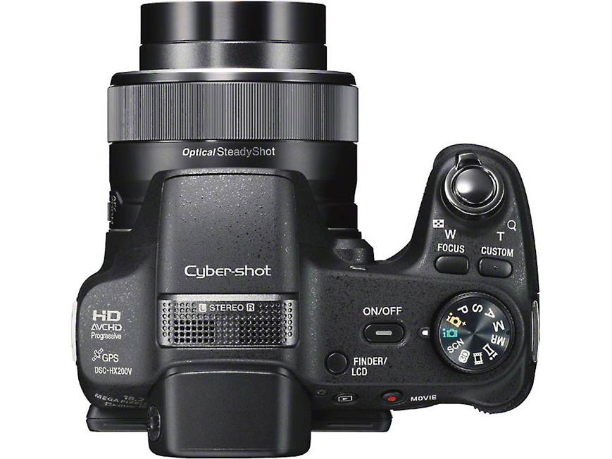 Sony Cyber-shot® DSC-HX200V 18.2-megapixel digital camera with 30X