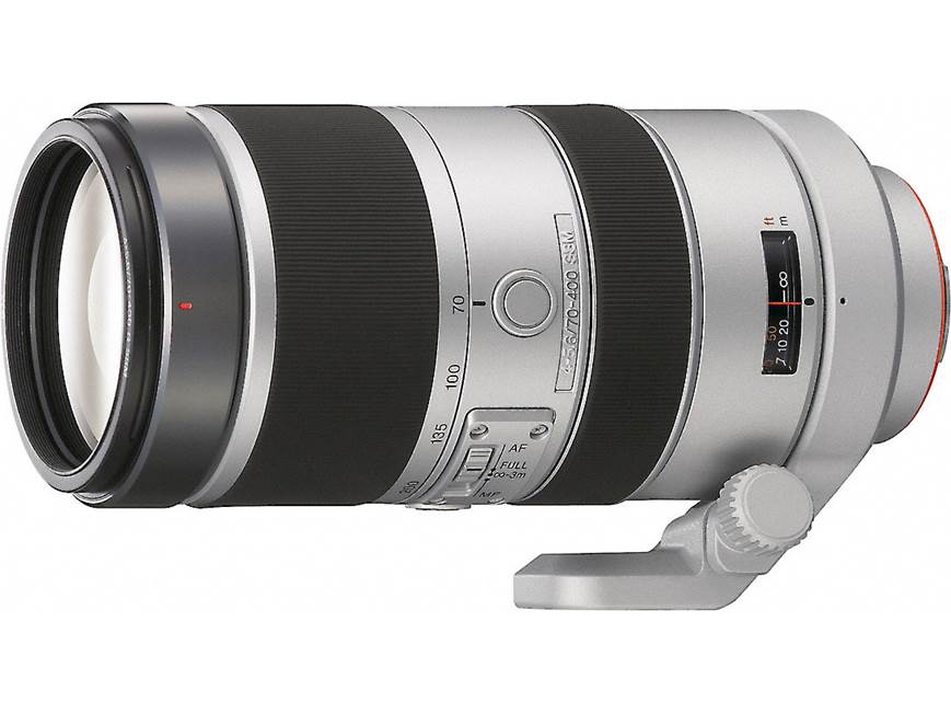 ソニーSAL70400G Sony SAL-70400G 70mm-400mm f/4-5.6 telephoto zoom lens for Sony