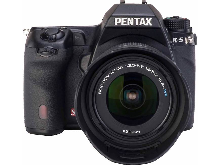 Pentax K-5 Kit 16-megapixel mid-size digital SLR camera with 18