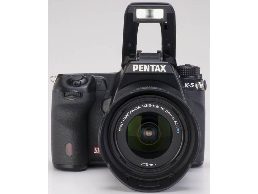 Pentax K-5 Kit 16-megapixel mid-size digital SLR camera with 18