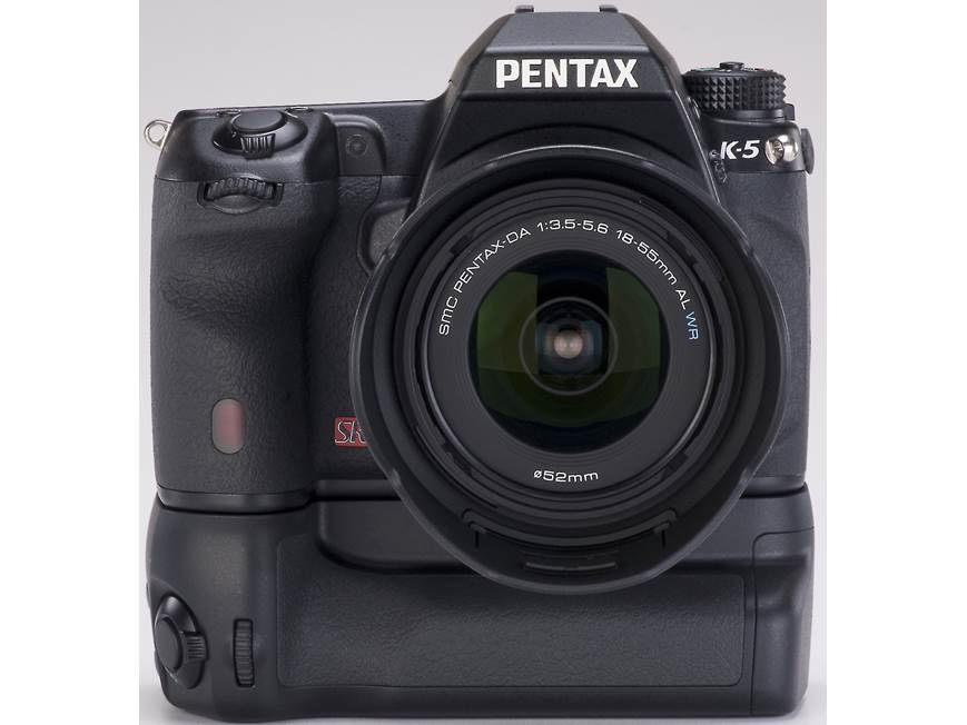 Pentax K-5 Kit 16-megapixel mid-size digital SLR camera with 18